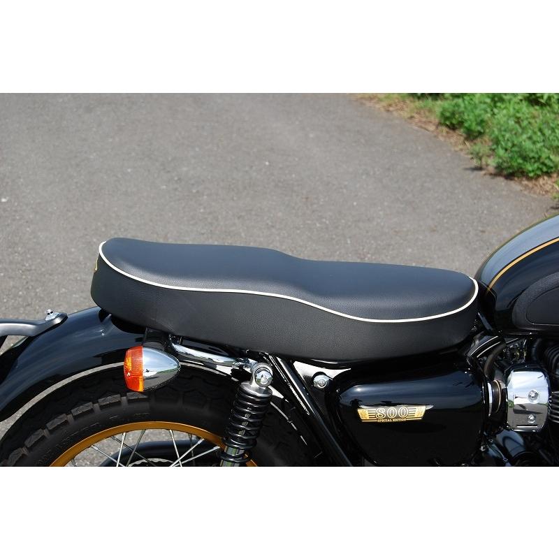 K&H シート バイクシート ダブルシート K＆H W400/650/800 MEGURO ハイ