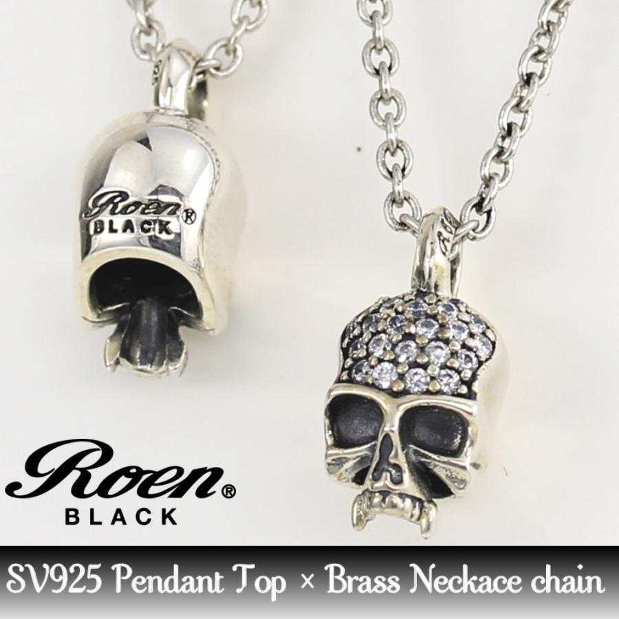 Roen（ロエン） RoenBLACK アクセサリー スカル ネックレス シルバー