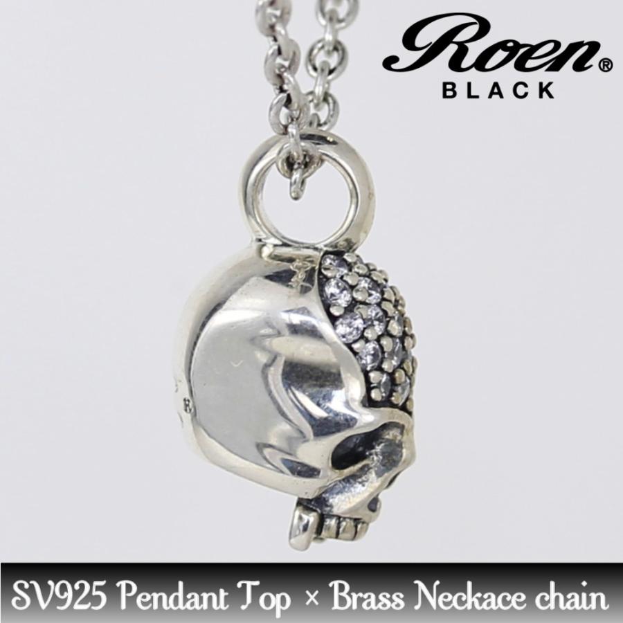 Roen（ロエン） RoenBLACK アクセサリー スカル ネックレス シルバー