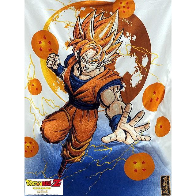 DRAGON BALL Z X絡繰魂コラボ 孫悟空 超サイヤ人覚醒 長袖Tシャツ