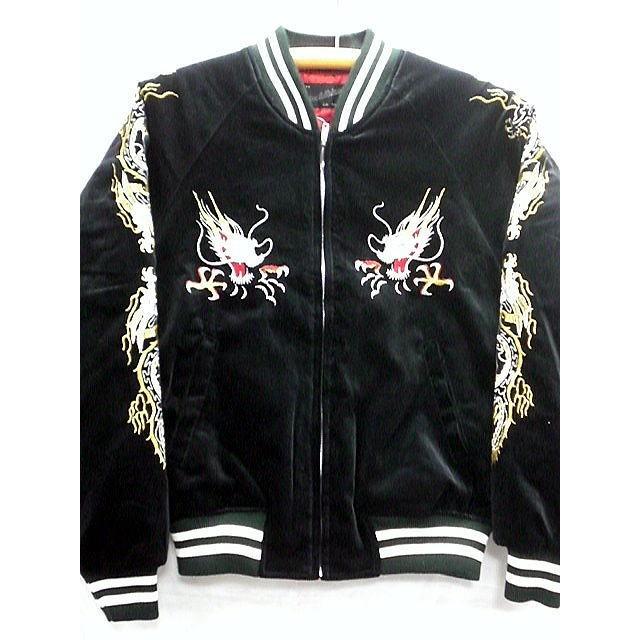 スカジャン 鷹と龍 日本製本格刺繍 : takafuku1915 - 通販 - Yahoo