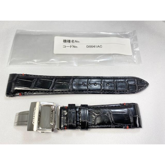 BRIGHTZ D0041AC SEIKO ブライツ 21mm 純正革ベルト クロコダイル