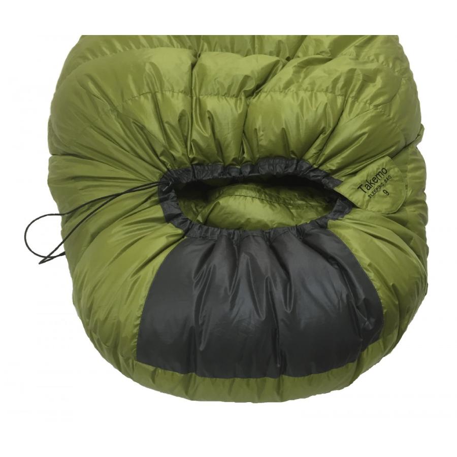 寝袋 シュラフ タケモ Takemo スリーピングバッグ 9 ストリージバッグ