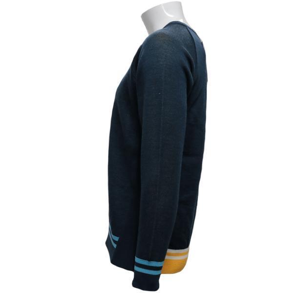 ディセンバーメイ ゴルフ ニット メンズ 軽量 薄手 セーター Vネック