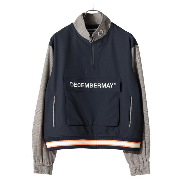 ディセンバーメイ ゴルフ ブルゾン レディース 長袖 ハーフジップ 軽量
