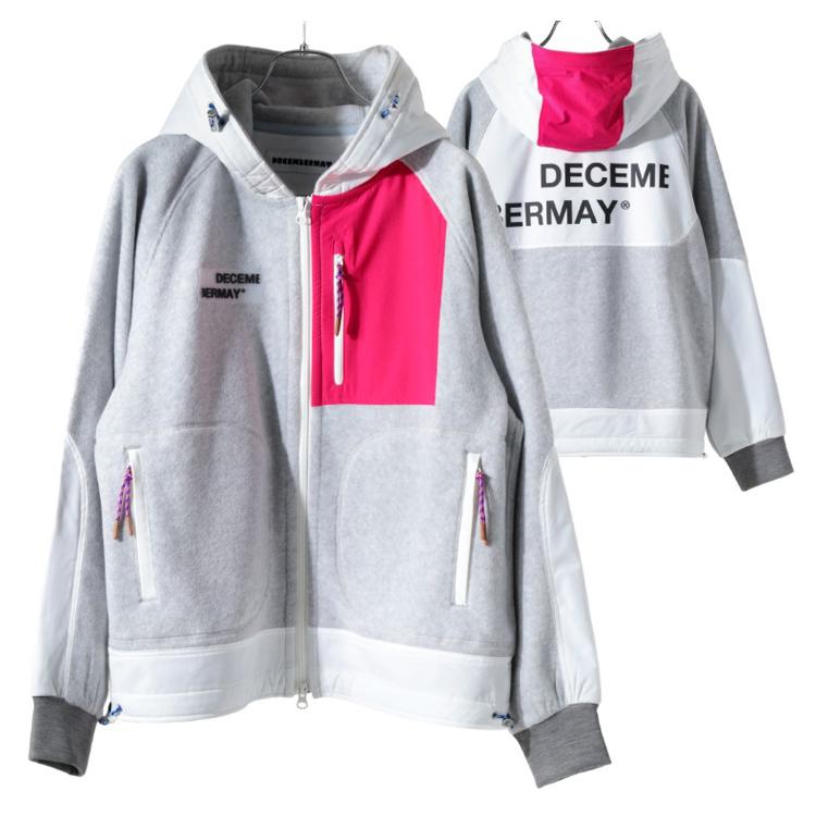 ディセンバーメイ ゴルフ ブルゾン メンズ レディース 長袖 フリース