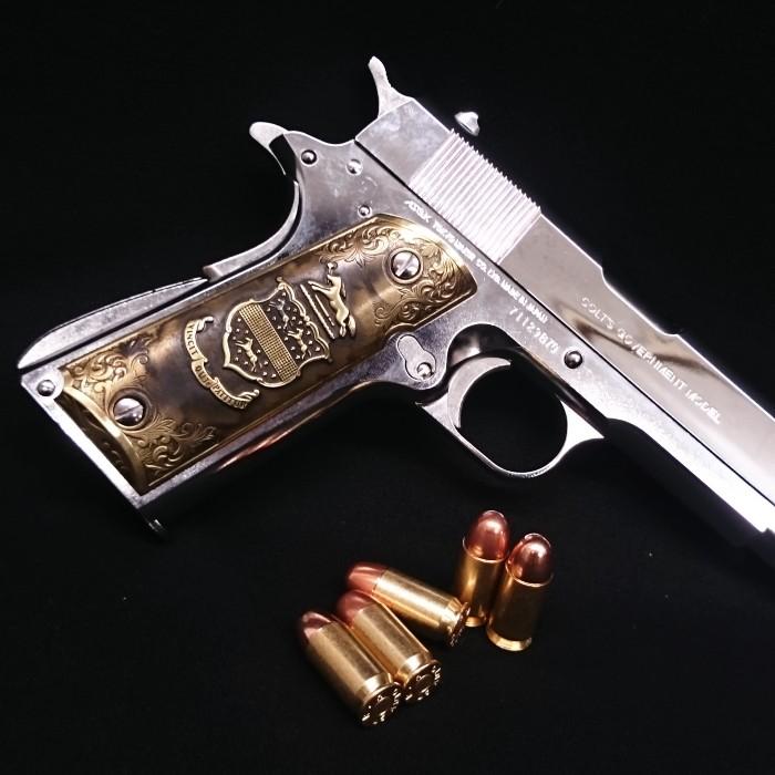 ☆RIGHT イーグルレリーフ メタルグリップ アンティークゴールド