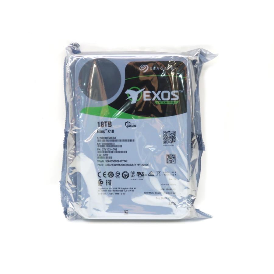 新品】【デスクトップPC対応】Seagate Exos X18 18TB 3.5インチ SATA