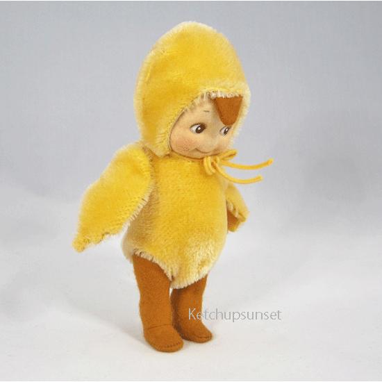 R・ジョンライト ドール キューピー チック R.John Wright Doll Kewpie