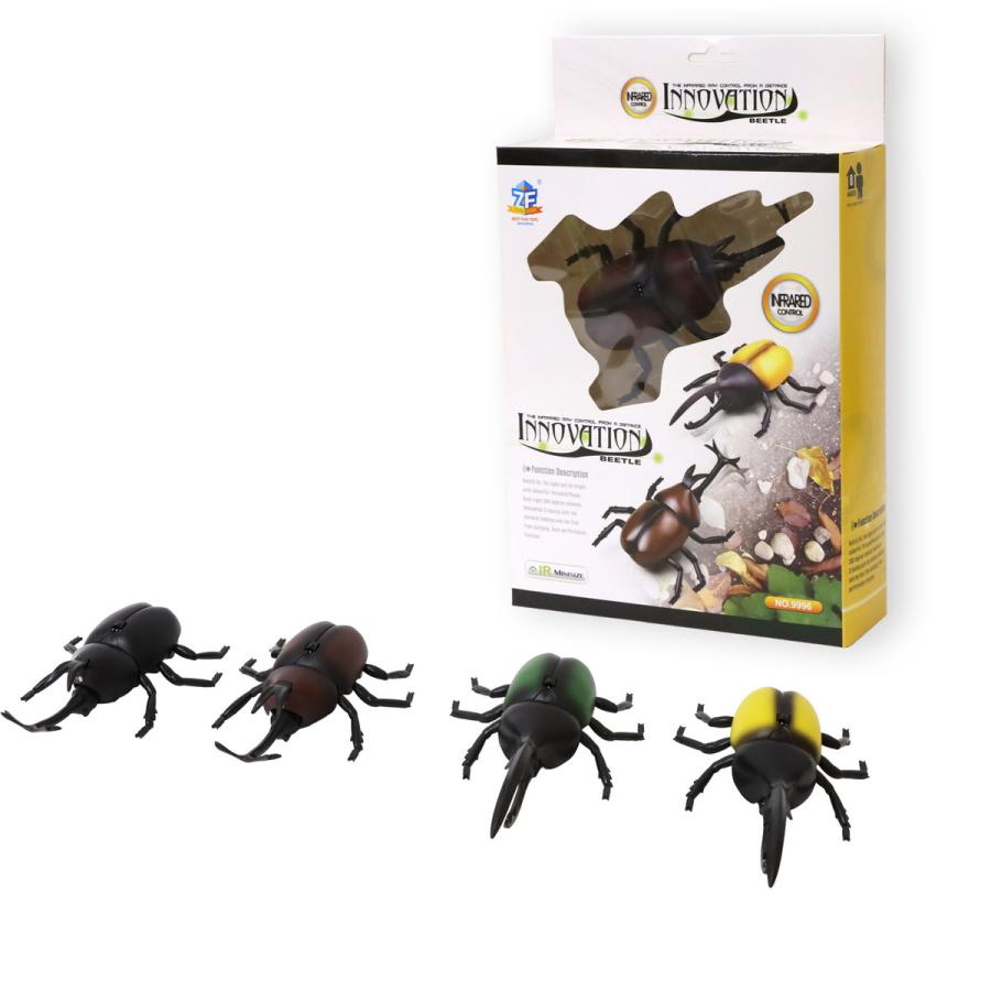 赤外線 R/C カブトムシ 選べる4色 RC ラジオコントロールカー 走る