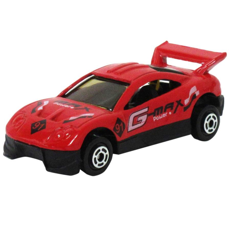 ダイキャスト製 ミニカー 1/64 ミニレーシングカー 12種セット 201-061