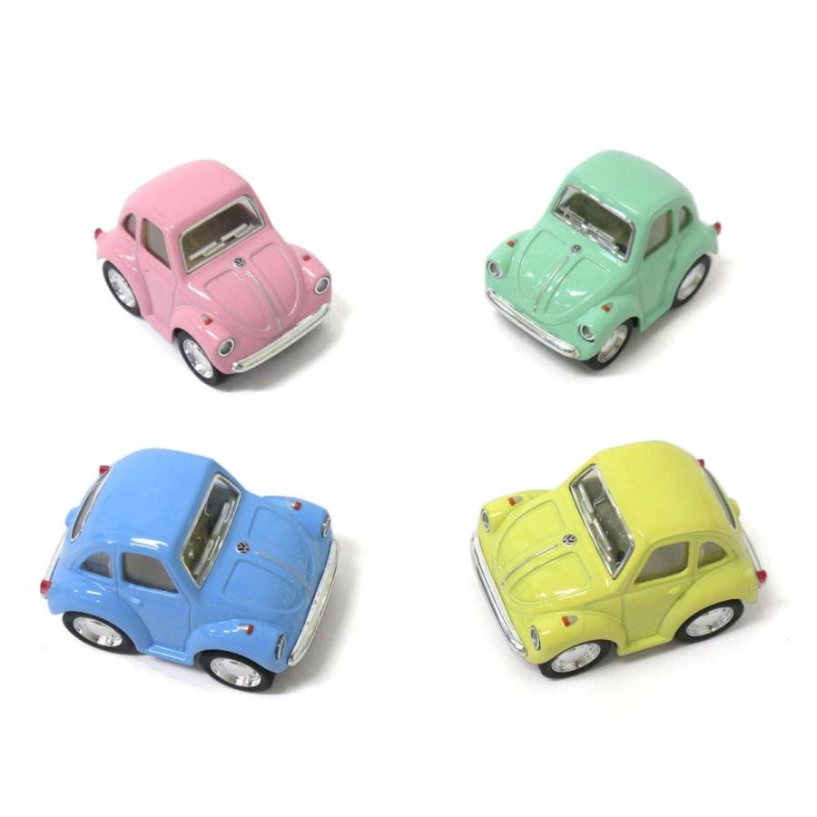 KiNSFUN プルバックミニカー フォルクスワーゲン 2インチ リトル