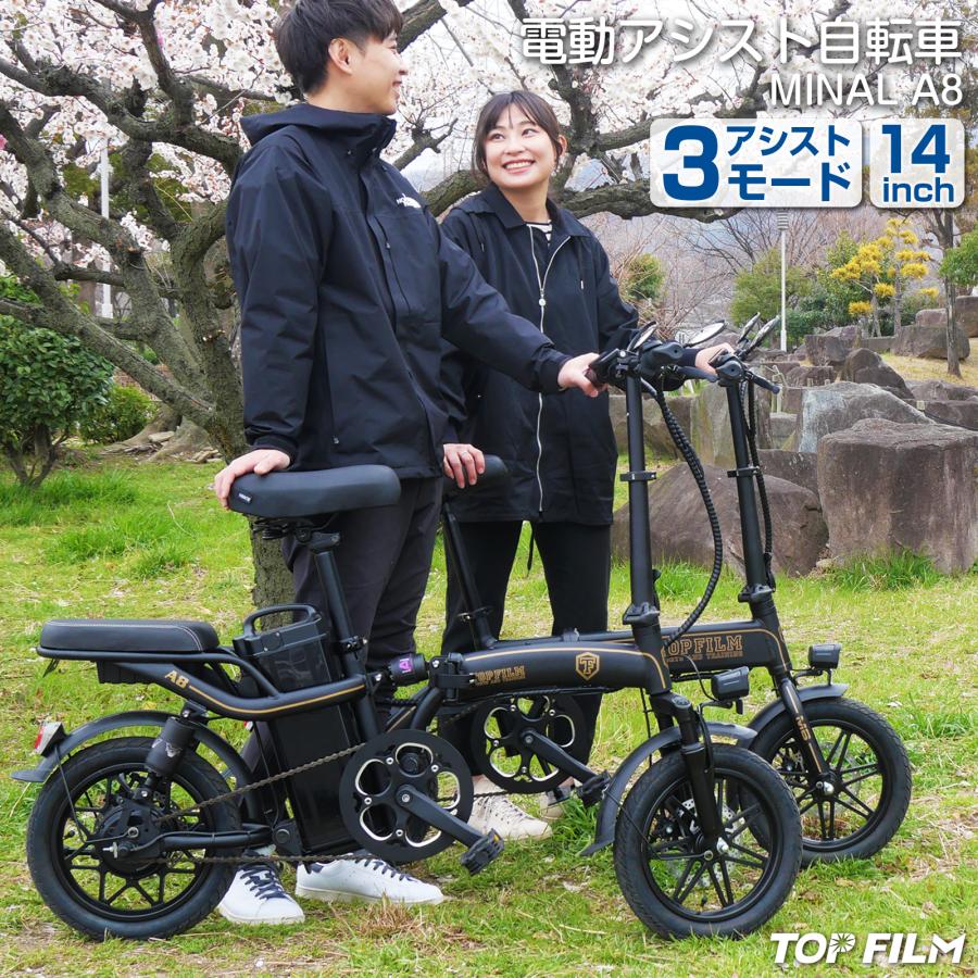 TOP FILM 【在庫限り】電動自転車 電動アシスト自転車 公道走行可