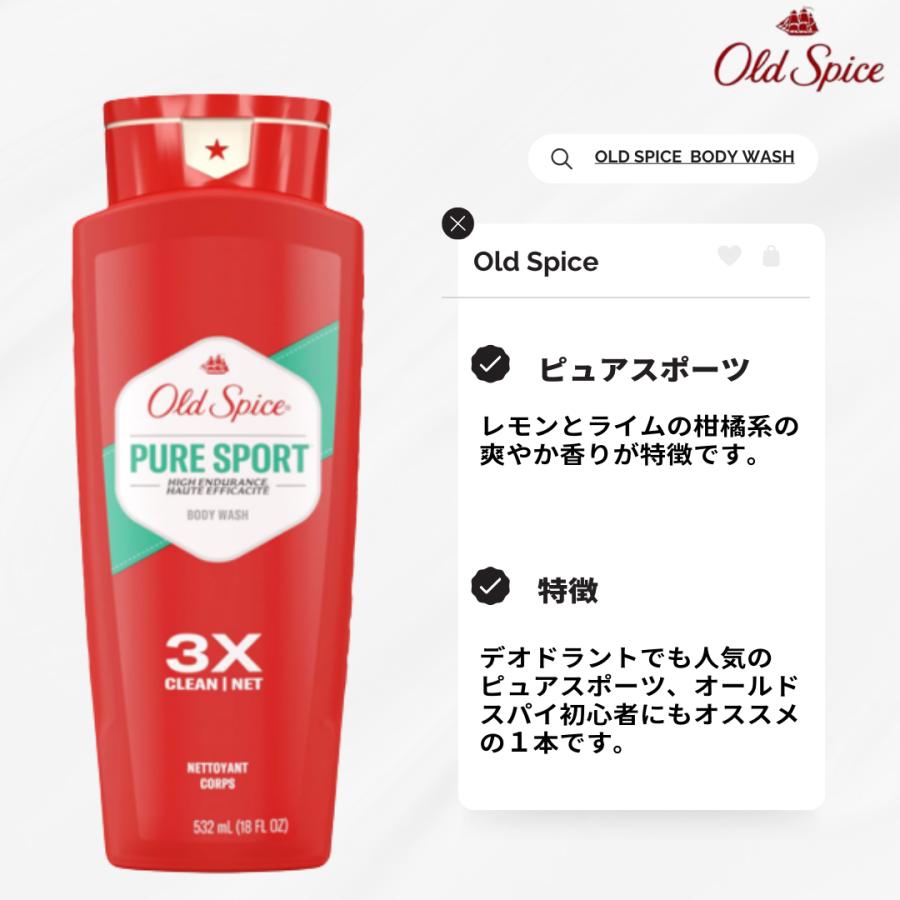 Old Spice（オールドスパイス） ボディソープ ボディウォッシュ 匂い