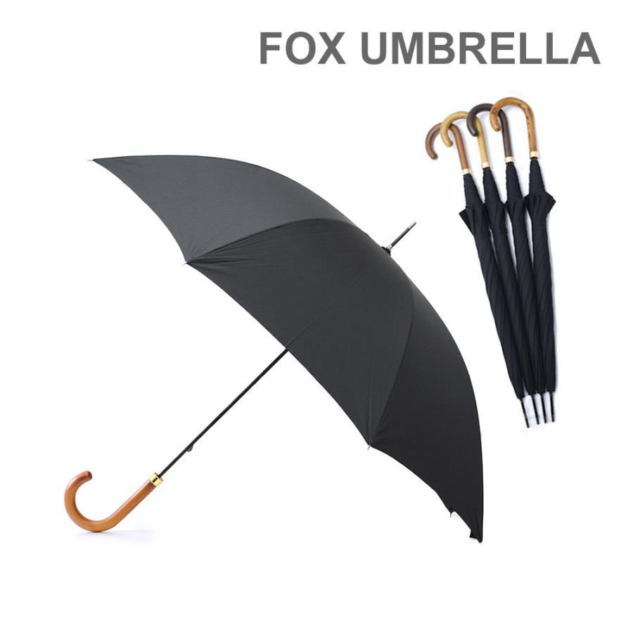 FOX UMBRELLAS（フォックス アンブレラ） 長傘 GM1 Hardwood ブラック