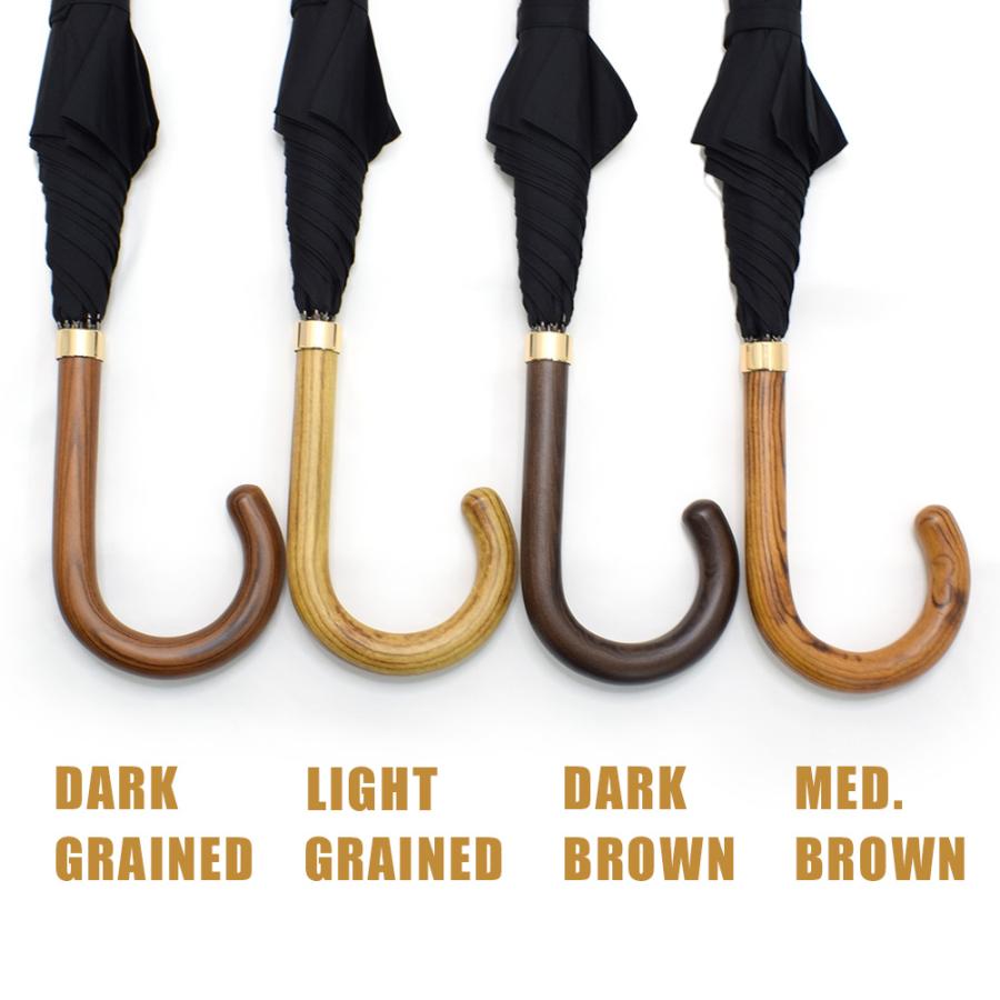 FOX UMBRELLAS（フォックス アンブレラ） 長傘 GM1 Hardwood ブラック