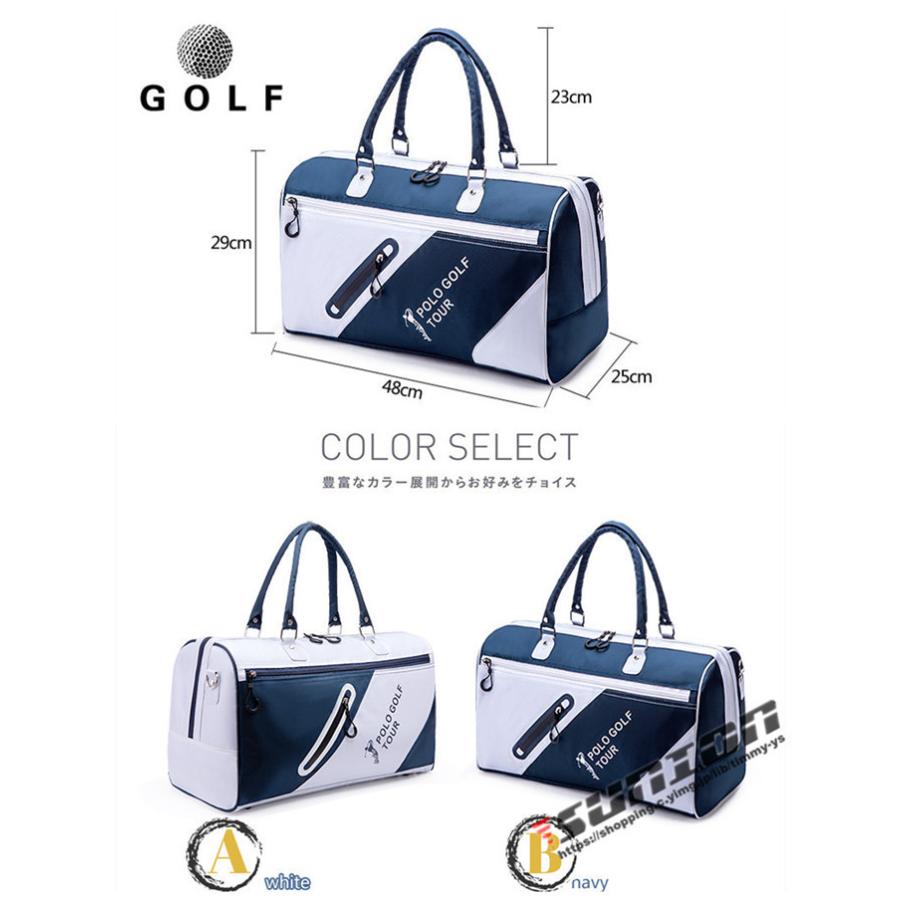 ゴルフバッグ メンズ ゴルフ バッグ ボストンバッグ スポーツ シューズ