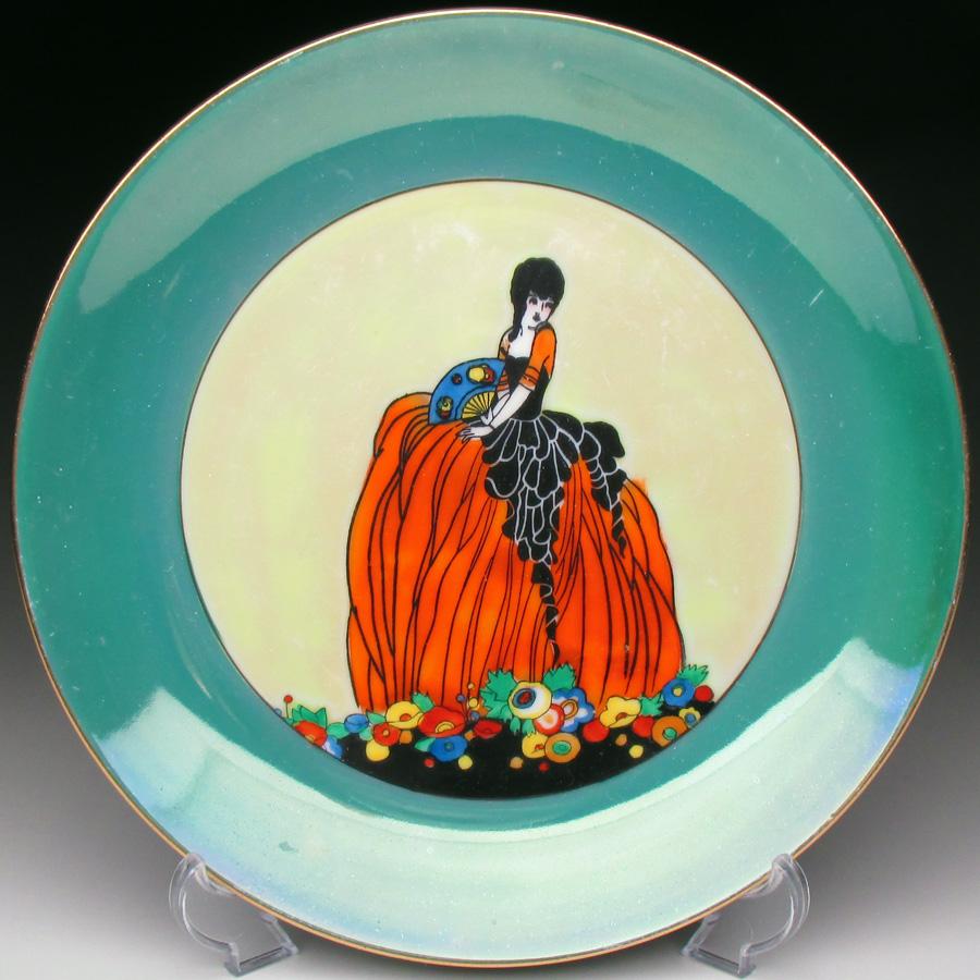 オールドノリタケ デコレディ 人魚 フィンガー マーメイドボール