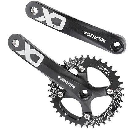 平行輸入品】PETCHOR スクエアテーパークランクセット MTB マウンテン