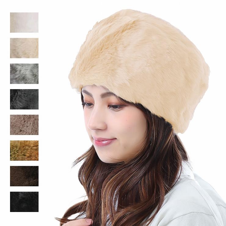 Drection 帽子 メンズ 冬 秋冬 ロシア帽子 ファー フェイクファー 防寒