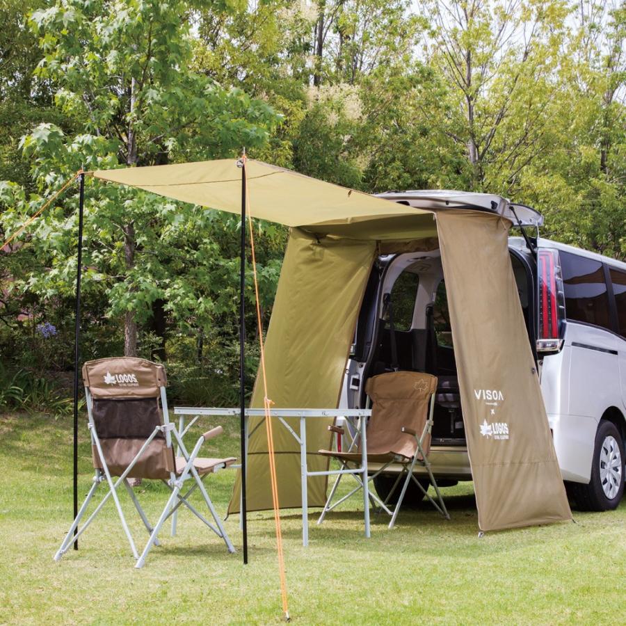 VISOA U-V1 VISOA×LOGOS カージョイント タープ リアゲート取付用