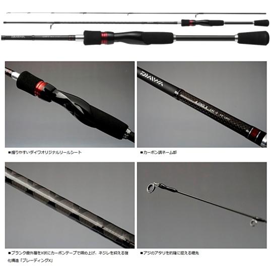 DAIWA（ダイワ） アジング X 72L-S 8点セット / ロッド+リール+ルアー