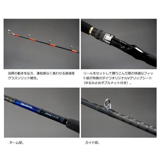 DAIWA（ダイワ） 船竿 ヒラメX S-240 / daiwa / 釣具 : フィッシング