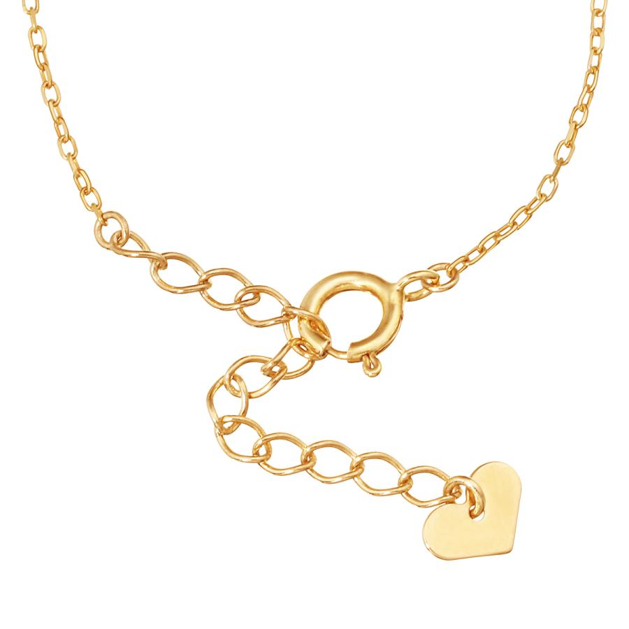 ジュエリーツツミ K10イエローゴールドダイヤモンドブレスレット