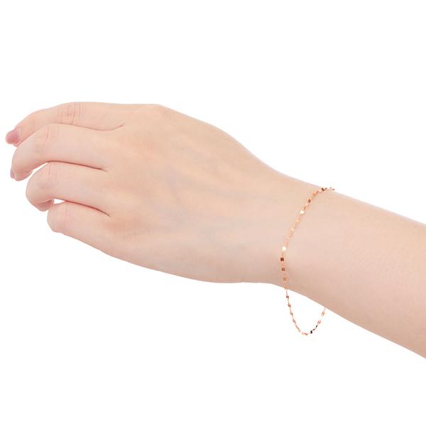 ジュエリーツツミ K18ピンクゴールドブレスレット : ジュエリーツツミ