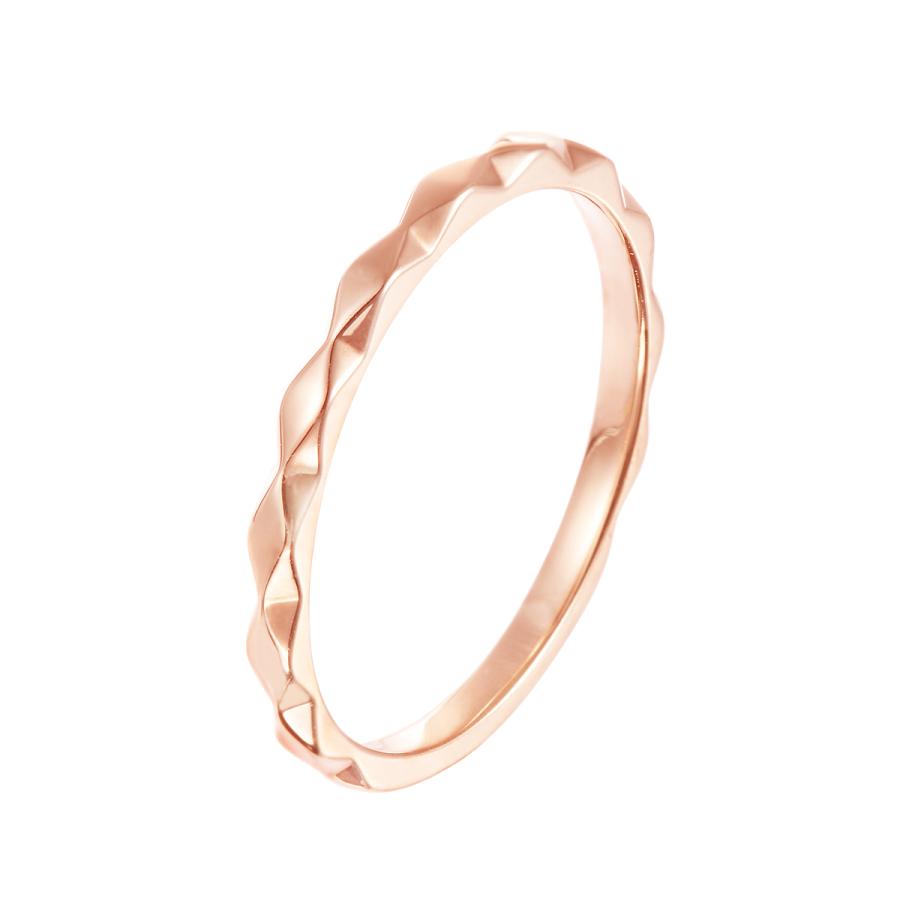 ジュエリーツツミ K10ピンクゴールドリング（ピンキーリング