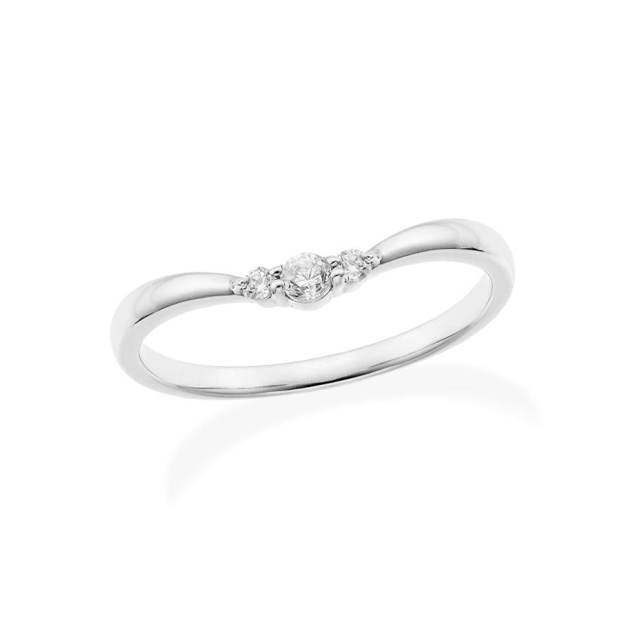 ジュエリーツツミ K10ホワイトゴールドペアリング : ジュエリーツツミ