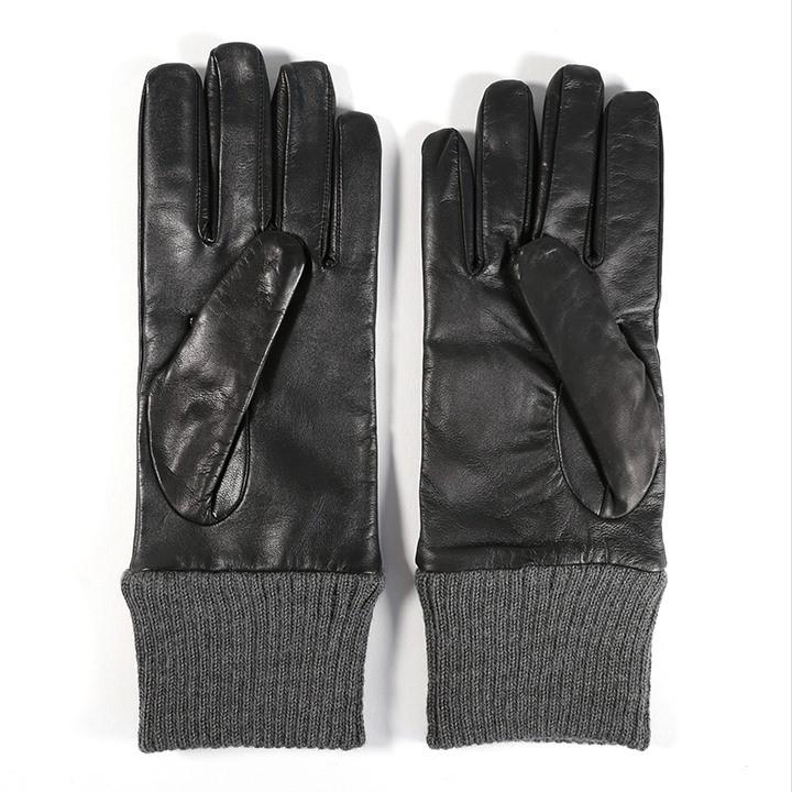 DIESEL（ディーゼル） 革手袋 レザーグローブ メンズ 羊革 本革