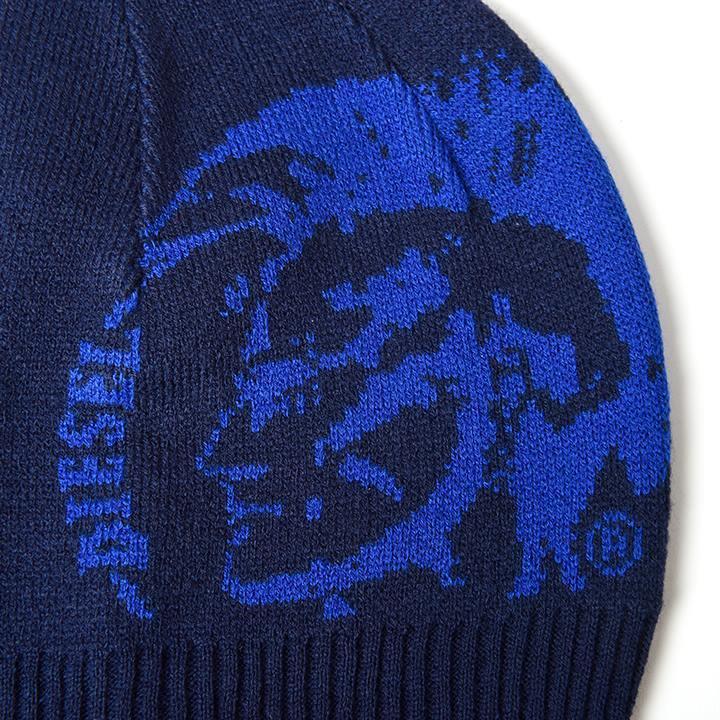 DIESEL（ディーゼル） ニット帽 帽子 メンズ リブ切替 ブレイブマン