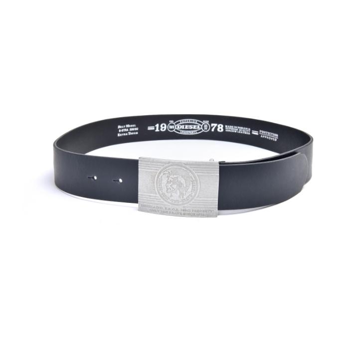 DIESEL（ディーゼル） レザーベルト メンズ 牛革 メタルバックル B