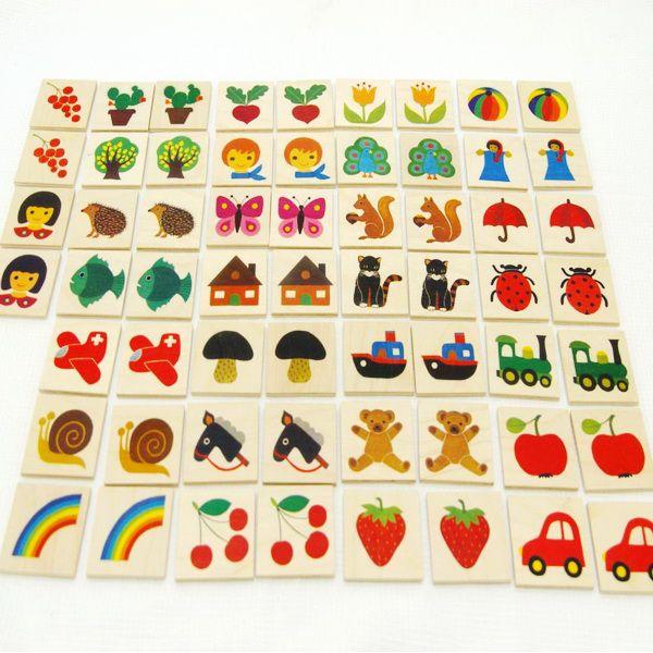 キーナー キーナーメモリー 絵合わせ・神経衰弱 3歳〜 スイス : 木の