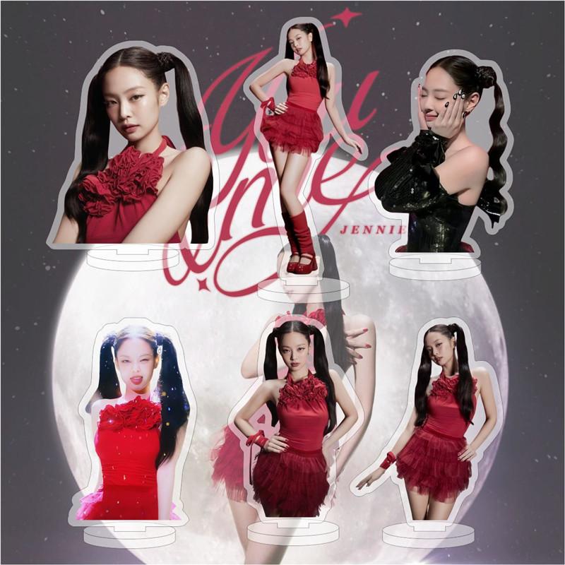 JENNIEグッズ YOU&ME ジェニー BLACKPINK 写真 卓上 10cm 両面印刷