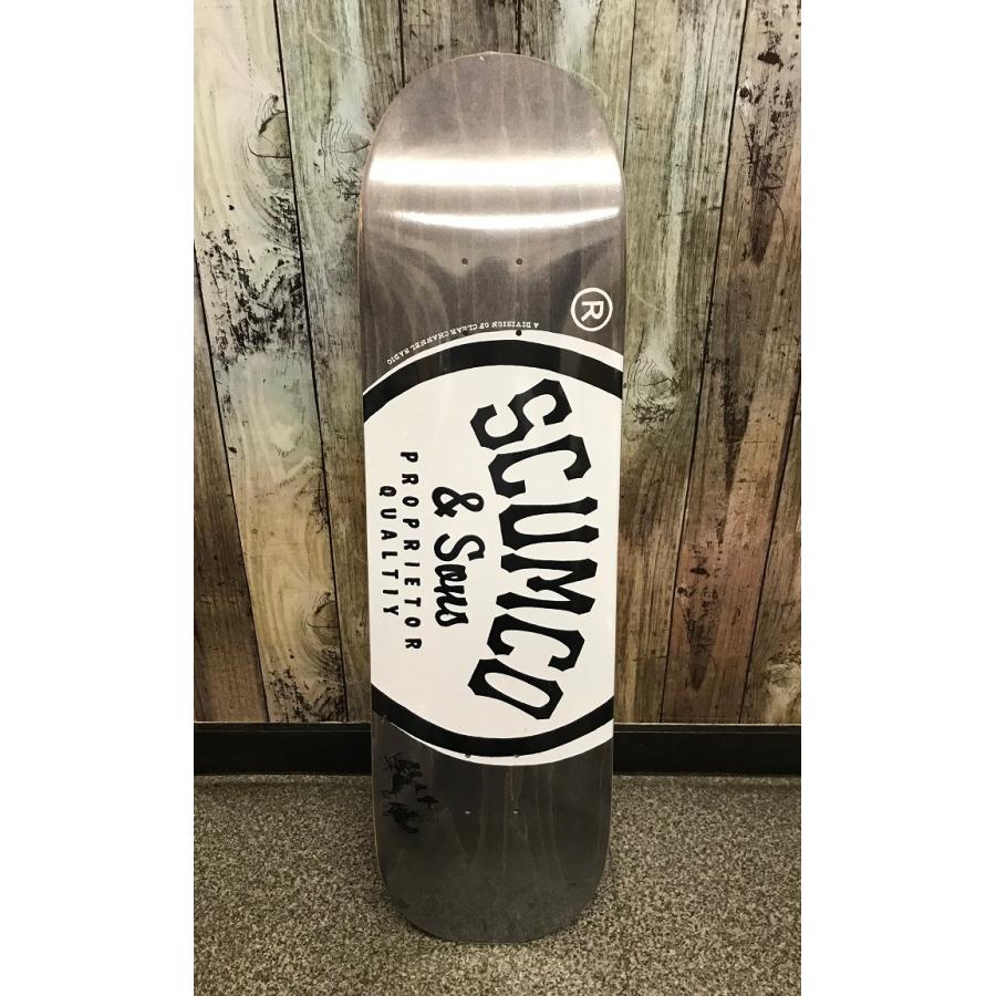 Scumco & Sons skateboards スカムコアンドサンズ LOGO BOARD - 8.25