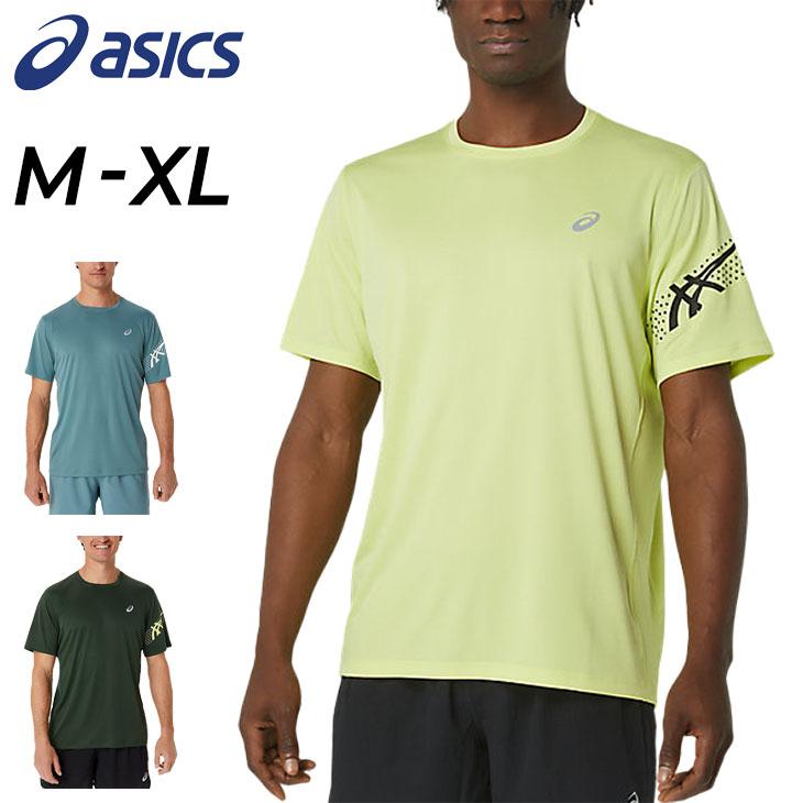 ASICS（アシックス） 半袖 Tシャツ メンズ ランニング ICON 半袖シャツ