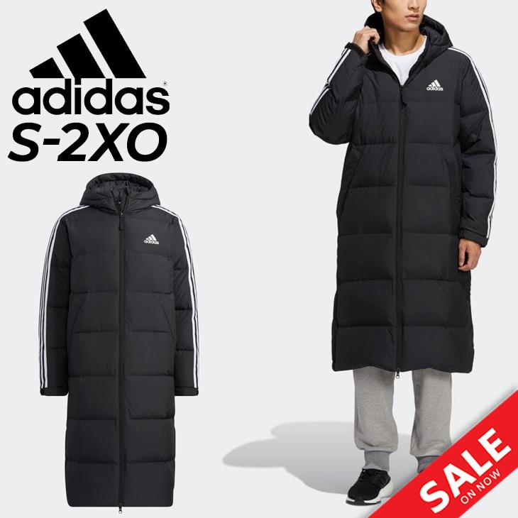 adidas（アディダス） ダウンコート ロング丈 メンズ レディース