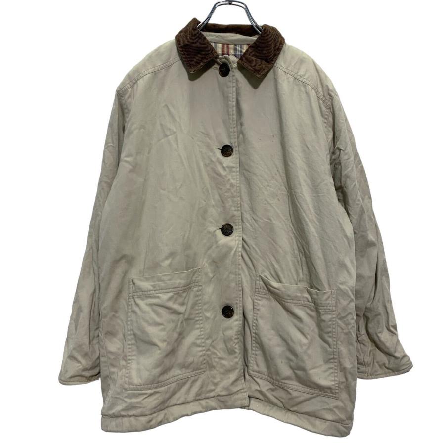 TOWNE by LONDON FOG 中綿 ハンティングジャケット M ライトベージュ
