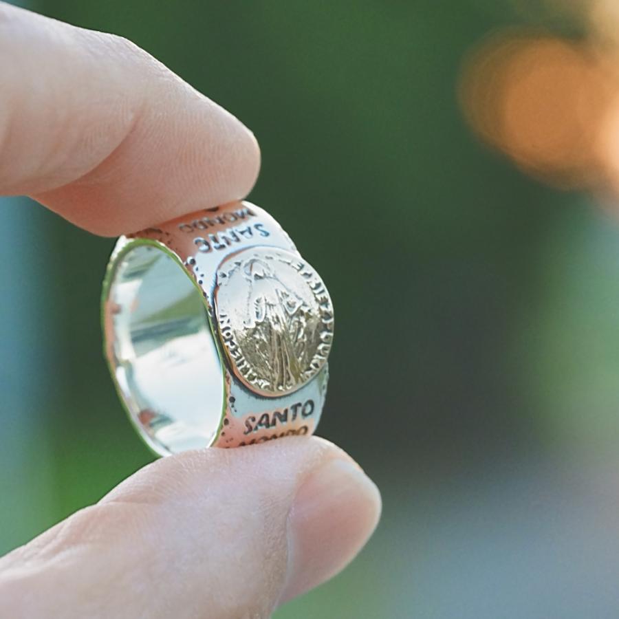 マリア クロス リング シルバー 925 指輪 スターリングシルバー 不思議