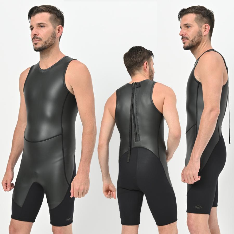 ANDNEWYOU ショートジョン スキンタイプ 2mm メンズ サーフィン