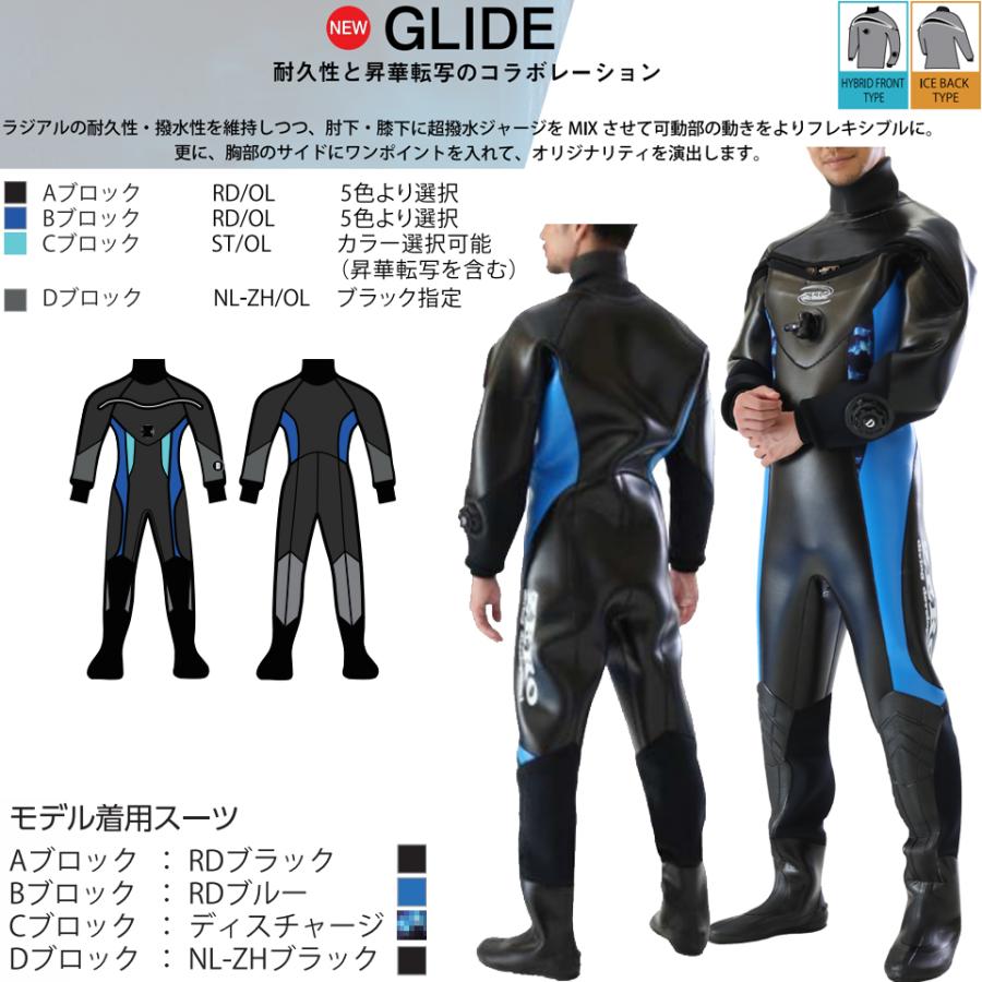 ZERO ZERO GLIDE グライド ダイビング ドライスーツ ラジアル ゼロ