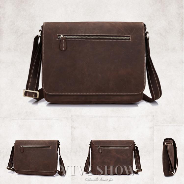 本革 メンズ ショルダーバッグ A4 斜めがけ メッセンジャーバッグ 厚手