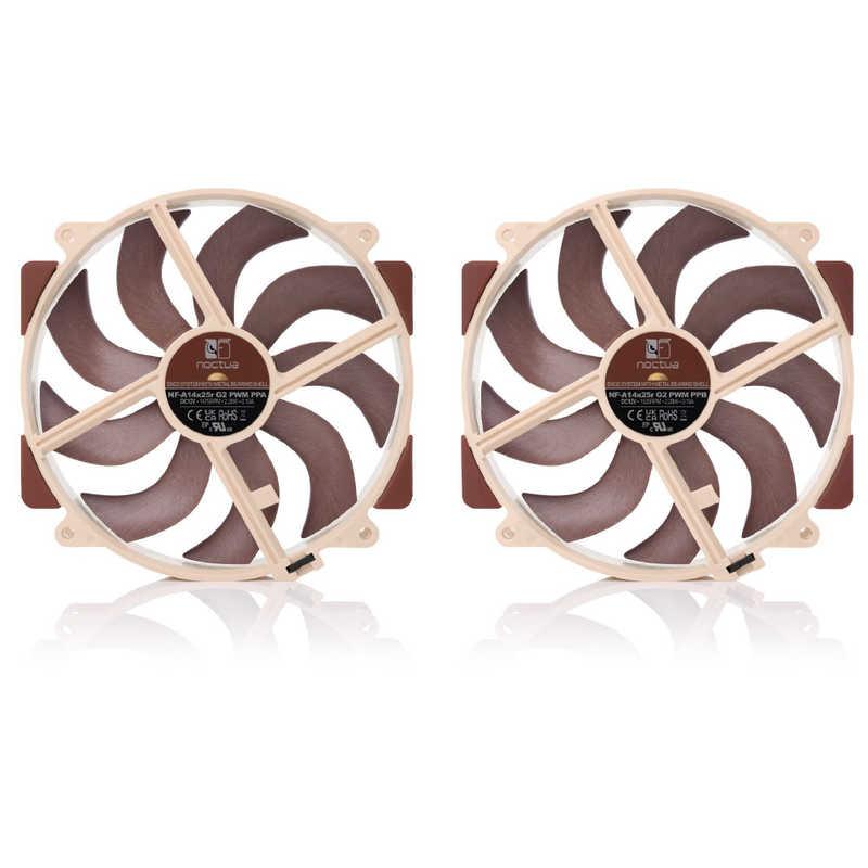 NOCTUA ケースファン ［140mm /1500RPM］ NF-A14X25R-G2-PWM-SX2-PP