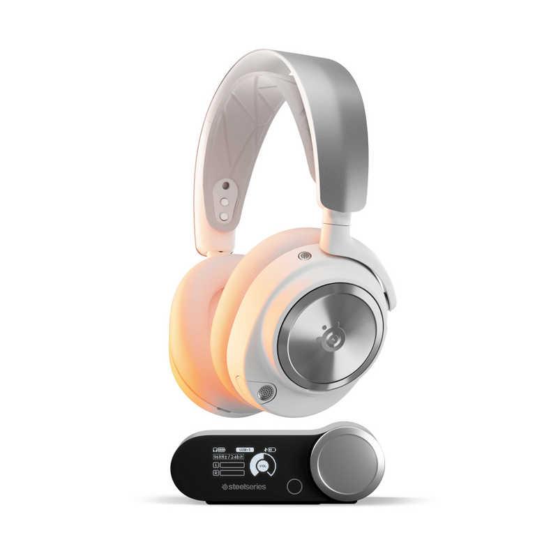 STEELSERIES Arctis Nova Pro Wireless White ［ワイヤレス