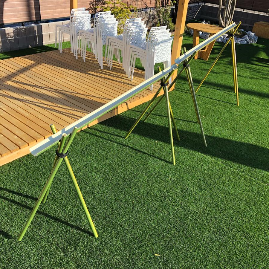 流しそうめん 2m+2m 基本セット 人工竹 : E-garden ヤフー店 - 通販