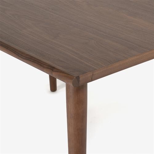 大塚家具 ダイニングテーブル「ユノ3」幅120cm ウォールナット材 丸脚