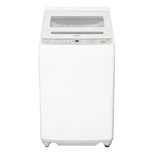 シャープ ESYGV8K インバーター洗濯機 上開き 洗濯8kg 乾燥機能無