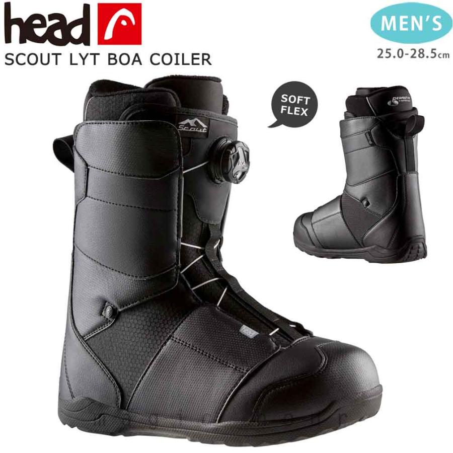 HEAD（ヘッド） スノーボード ブーツ BOA メンズ SCOUT LYT BOA COILER
